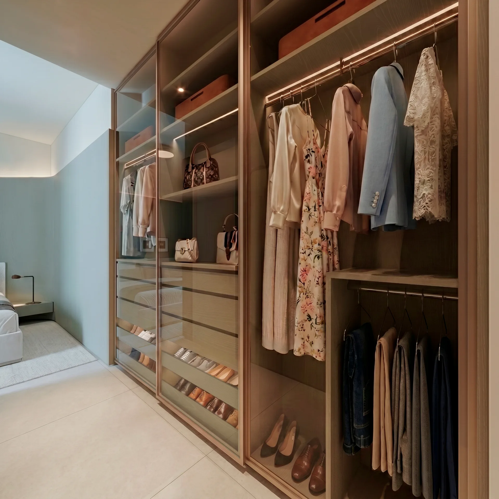 Closet — decorado 62 m²