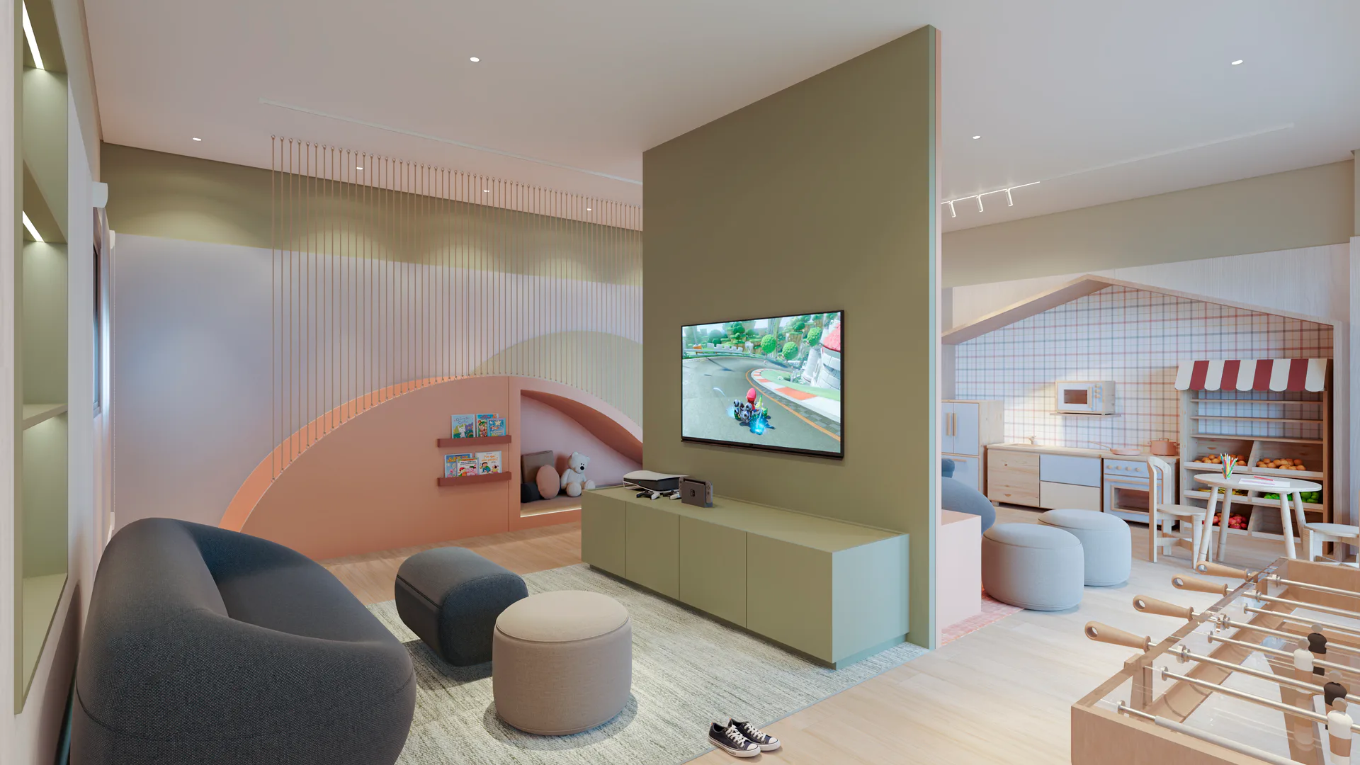 Sala Gamer — Riviera Home Resort