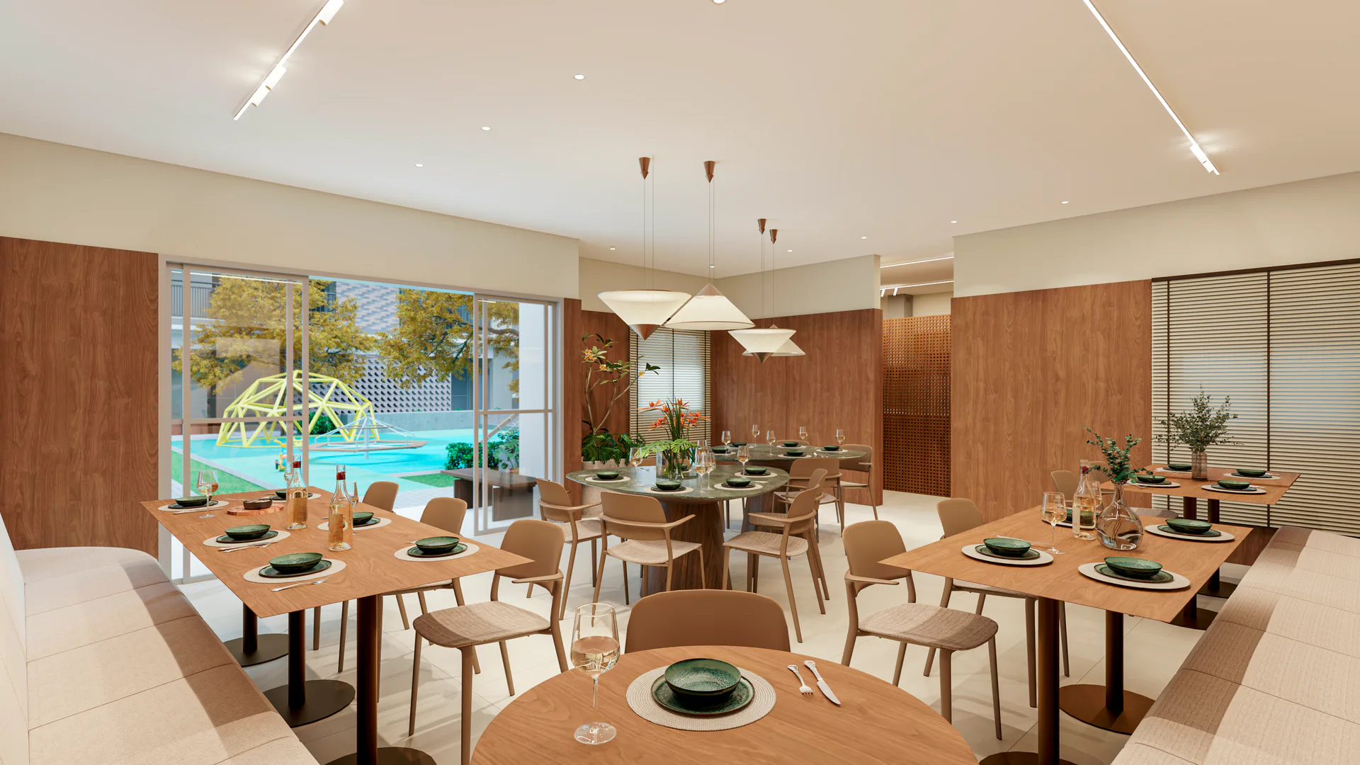 Salão de Festas — Riviera Home Resort
