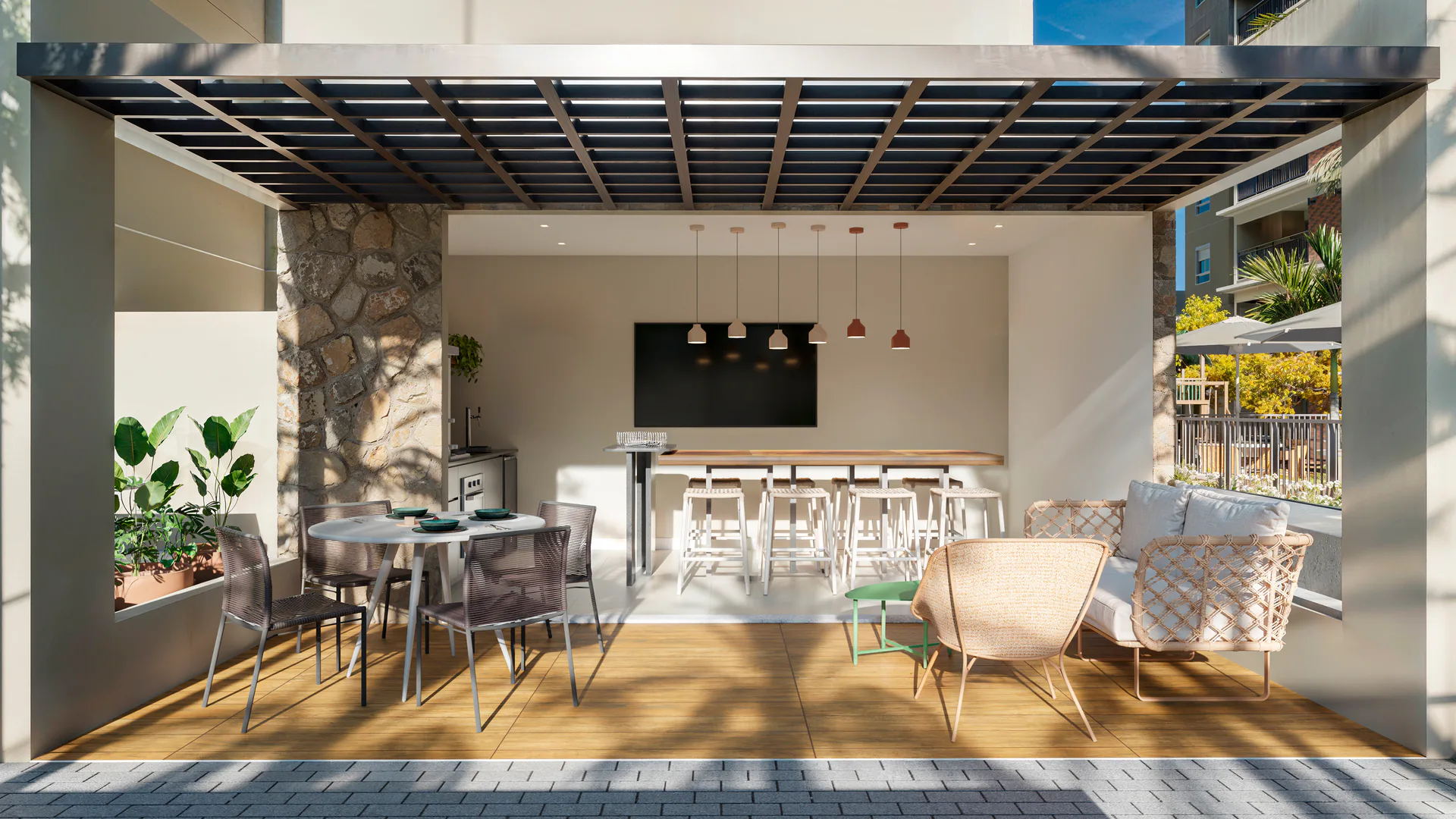 Churrasqueira — Riviera Home Resort