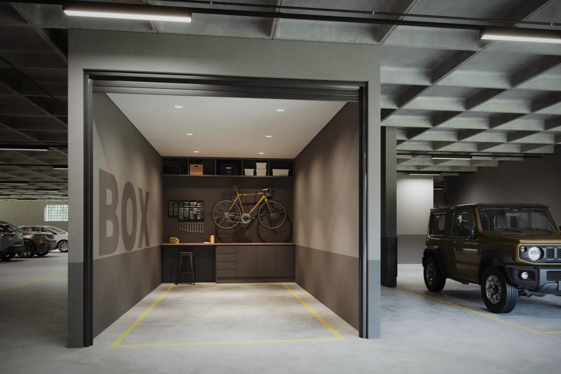 Vaga box — Saint Paul Residence